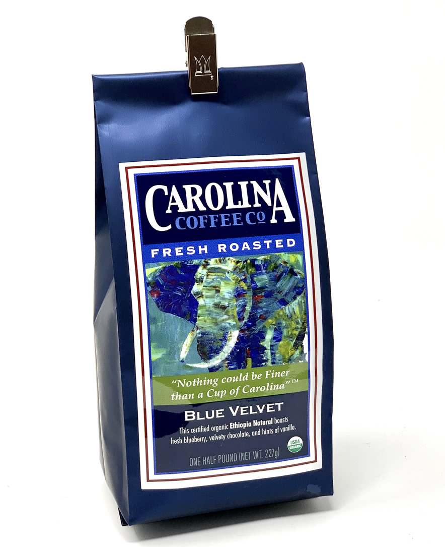 Carolina Coffee Ethiopia 'Blue Velvet' Carolina Coffee Ethiopia 'Blue Velvet'